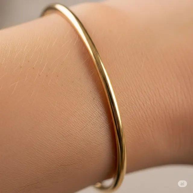 Gelang Bangle Tipis Polos