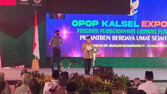 Buka OPOP Kalsel Expo 2022, Wapres Ma'ruf Dorong Pesantren Jadi Sentra Sosial Ekonomi