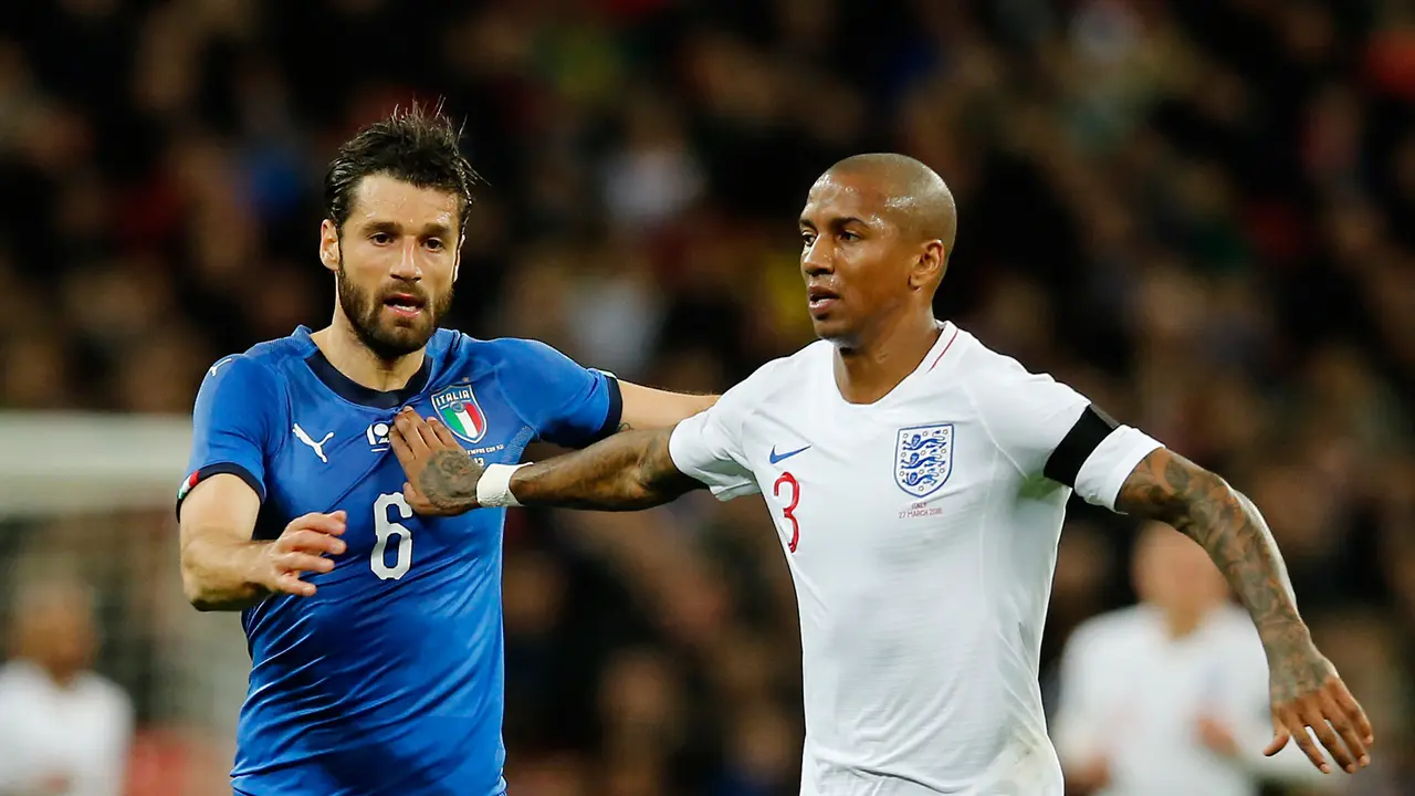 Italia Tahan Inggris di Stadion Wembley