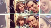 Baim Wong menunjukkan kebersamannya berpose bareng Marshanda. (foto: instagram.com/baimwong)