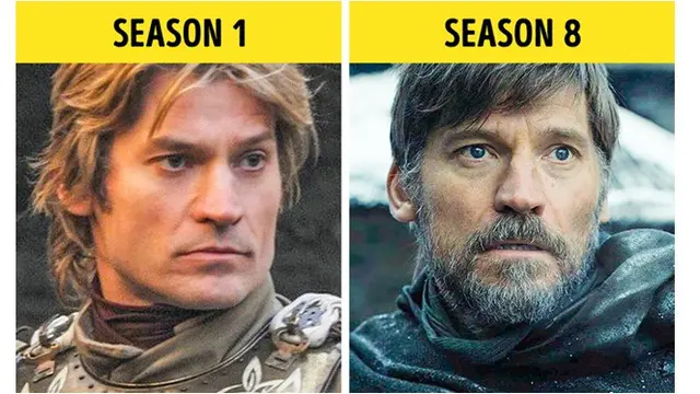 Tengok Perubahan 7 Pemain Game of Thrones Dari Season 1 Hingga Final Season