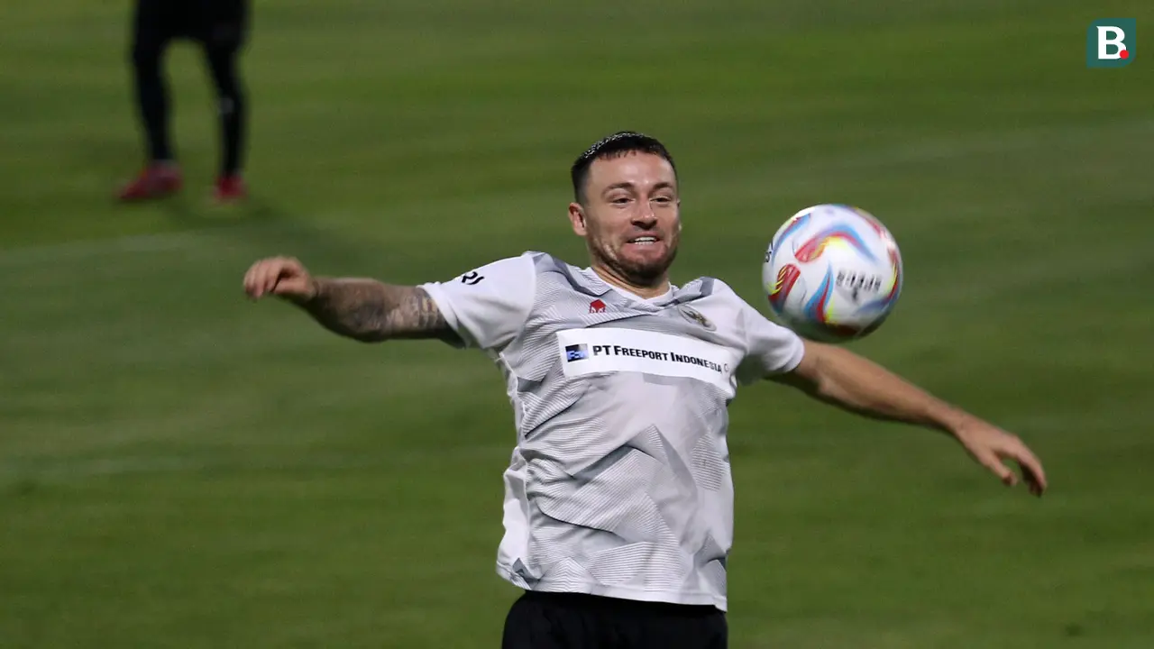 Latihan Timnas Indonesia Jelang Hadapi Timnas Argentina