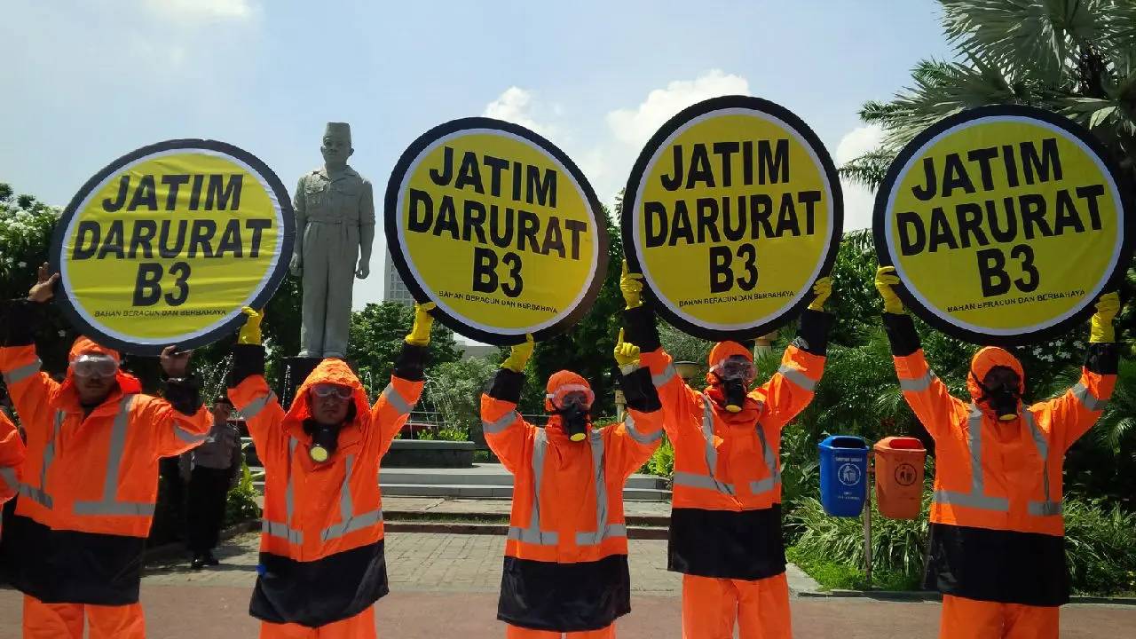 Bahaya, Jatim Darurat Limbah B3