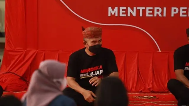 Potret Wali Kota Khairul Damping Kunker Perdana Mendikbudristek