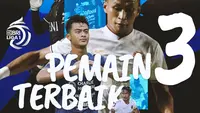 BRI Liga 1 - Ilustrasi 3 Pemain Terbaik (Bola.com/Adreanus Titus)