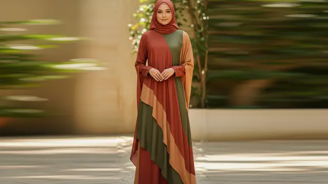 Gamis Earthy Tone