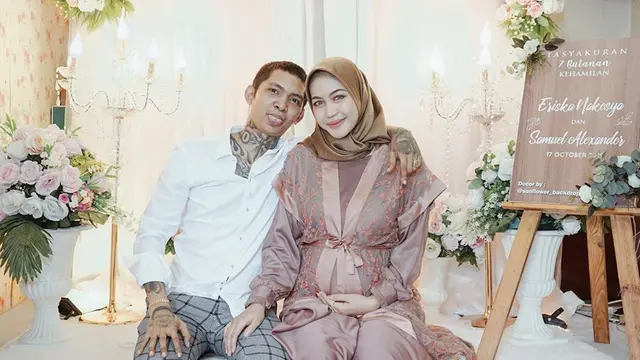 Sebut Istrinya Hamil di Luar Nikah, Ini 6 Momen Romantis Young Lex dan Sang Istri