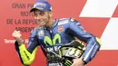 4. Valentino Rossi (Movistar Yamaha) - 157 Poin. (AP/Nicolas Aguilera)