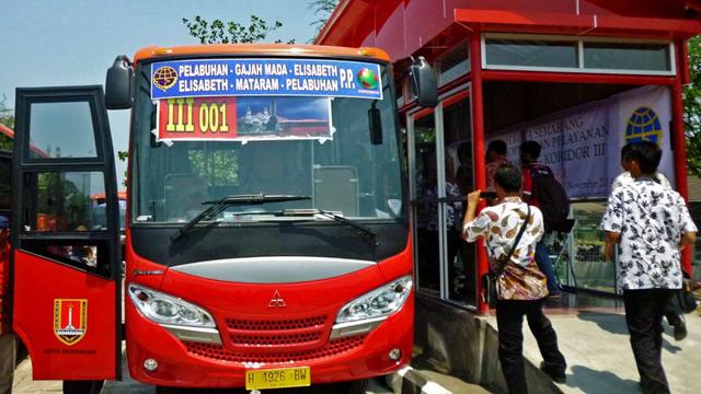 14 Bus Trans Semarang Tak Lolos Uji Emisi Regional Liputan6 Com
