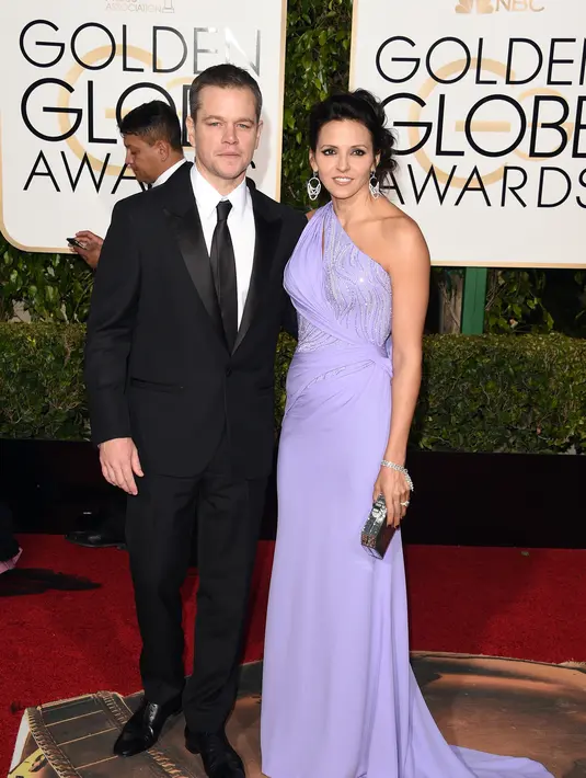 Matt Damon juga menambahkan jika sang istri malam itu memang terlihat seperti Princess Elsa dengan gaun yang dipakainya. “Jadi dia benar-benar mendalaminya,” ujar peraih penghargaan Golden Globes ini. (AFP/Bintang.com)