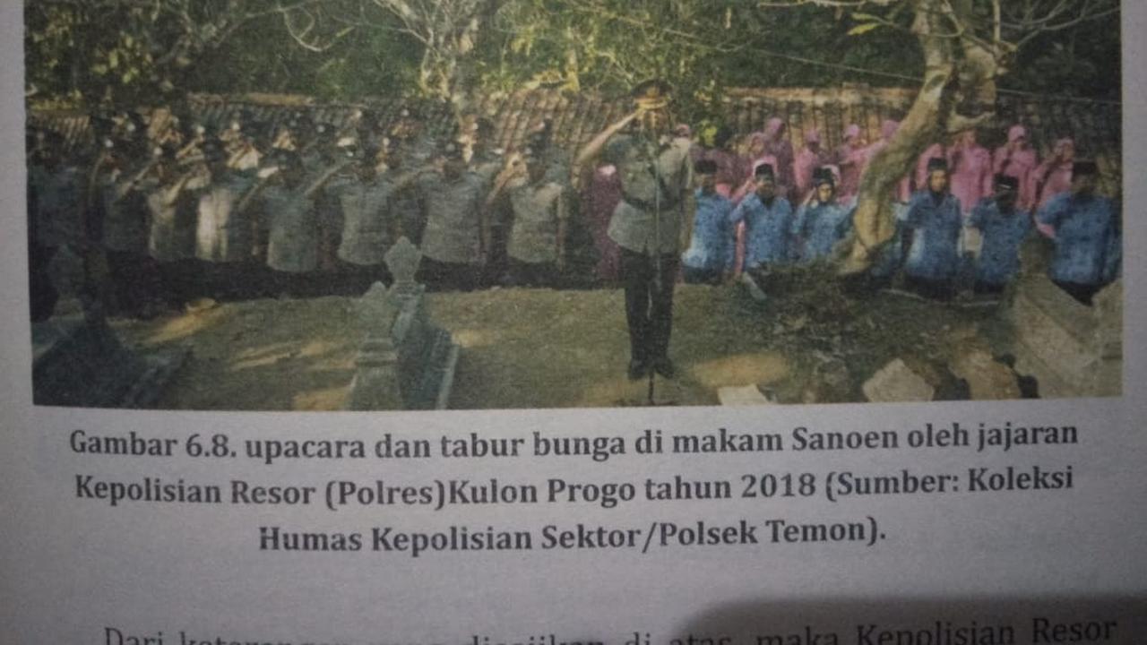 Sanoen Pahlawan Lokal Kulonprogo