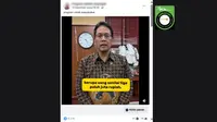 Cek Fakta: Tidak Benar Video Menkeu Purbaya Buka Program Bantuan Rp 30 Juta
