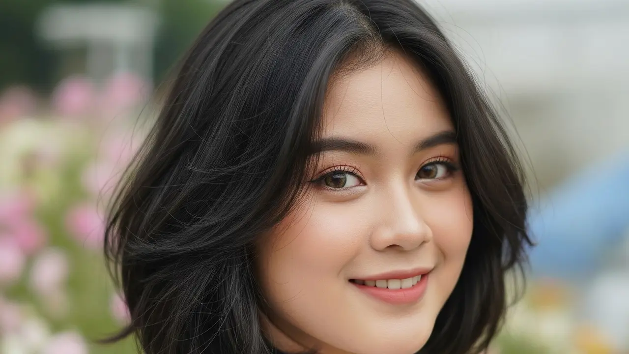 Potongan Rambut Bob Pendek Ala Korea. Foto: Gemini