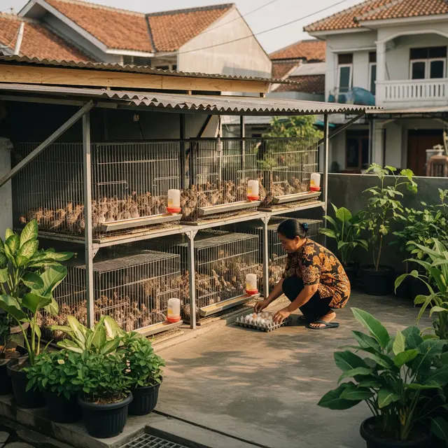 9 Usaha Ternak Tanpa Izin Ribet di Perumahan, Peluang Cuan di Lahan Sempit
