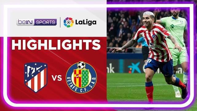 Berita video highlights laga pekan ke-20 Liga Spanyol (LaLiga) 2022/2023 antara Atletico Madrid melawan Getafe, di mana hadir momen menarik yang melibatkan Angel Correa, Minggu (5/2/2023) dini hari WIB.