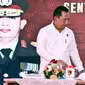 Kabareskrim Komjen Listyo Sigit Pranowo memberi arahan pada penutupan Pelatihan Penanganan Tindak Pidana Pemilihan dan Laporan Sentra Gakumdu Pemilihan 2020, Jakarta, Kamis (27/2/2020). (Liputan6.com/Johan Tallo)