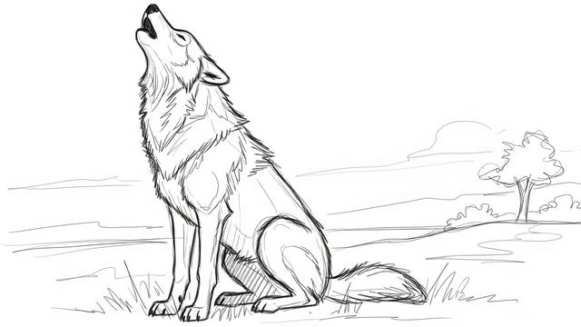 Wolf Sketch