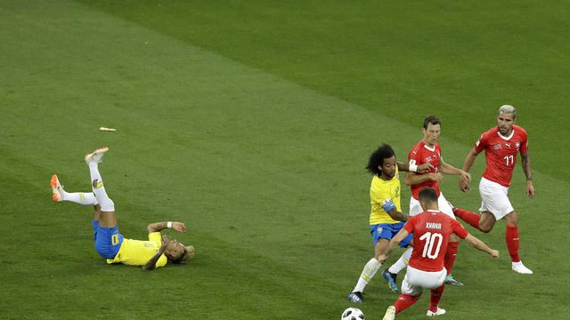 Jatuh Bangun Neymar Saat Brasil Ditahan Imbang Swiss