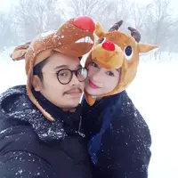 Kehidupan asmara Derby Romero memang jadi pusat perhatian banyak orang. Akan tetapi akhirnya pilihannya jatuh ke Claudia Adinda. (Foto: instagram.com/miss_adinda_mae)