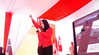 Calon wakil Gubernur Sumatera Selatan, Riezky Aprilia.