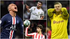 UEFA secara resmi menunda penyelenggaraan Piala Eropa 2020 karena adanya wabah virus corona. Sejumlah bintang muda pun gagal unjuk kemampuan di ajang bergengsi tersebut. Berikut 6 bintang muda yang gagal mentas musim panas ini karena EURO ditunda. (Kolase foto AFP)
