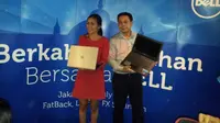 Foto: Peluncuran laptop Dell Inspiron dan XPS (Muhammad Rizky/ Liputan6.com) 