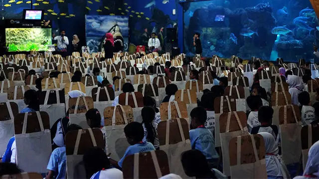 Lomba melukis Coral Day 2018