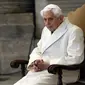 Foto Paus Benediktus XVI pada 2015 lalu. Dok: AP Photo