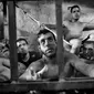 (Foto: Time) Tahanan yang membludak di Chacao, Venezula