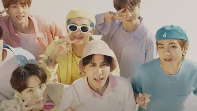 BTS Dynamite/dok. Youtube Big Hit Labels