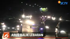 Untuk mengurai kepadatan, polisi terpaksa memecah arus balik menuju jalur tengah melewati Kota Pemalang.