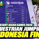 Highlight Equestrian Jumping Team Asian Games 2026, Indonesia Finis di Peringkat 7