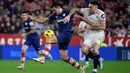 Sevilla kebobolan oleh gol Mikel Vesga pada menit ke-30 dan Aitor Paredes pada menit ke-76. (CRISTINA QUICLER/AFP)