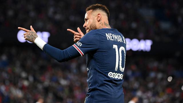 Foto: Aksi Neymar dan Mbappe Jadi Penentu Kemenangan atas Marseille, PSG Makin Dekati Gelar Ligue 1 2021 / 2022