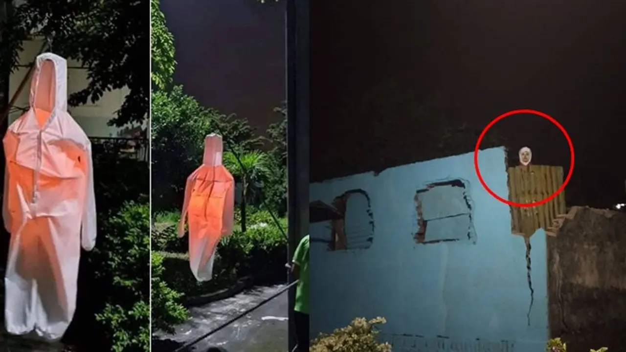 6 Penampakan Dikira Pocong Ini Bikin Kaget, Perlu Lihat Dua Kali