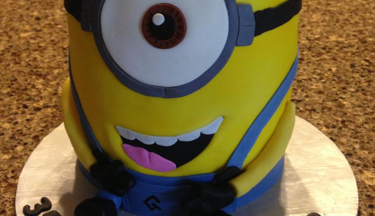 One of A Minion, Ini Sekian Ide Kue Ulang Tahun Bertema Minion - Photo