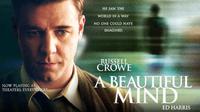 Russell Crowe melakoni peran sebagai John Nash di film 'A Beautiful Mind'. (sumber. russell-crowe.weebly.com)