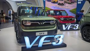 VinFast VF 3 melantai di IIMS 2026 (Liputan6/Azkal Azkia)