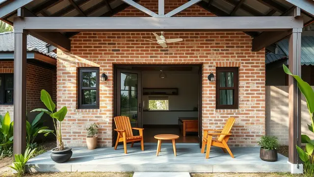 8 Model Teras Depan Rumah Kampung Sederhana yang Menawan dan Nyaman