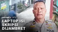 Laptop Isi Skripsi Dijambret