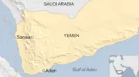 Yaman yang belakangan kerap menjadi sasaran ledakan bom. (BBC)