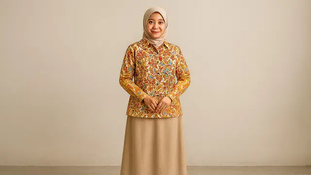 Model Baju Batik Sehat yang Cocok untuk Acara Formal Maupun Santai/Ilustrasi AI