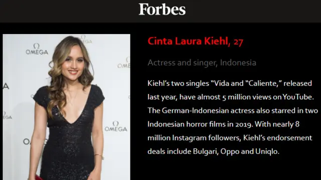 7 Artis Indonesia Ini Pernah Masuk Majalah Forbes, Terbaru Raffi Ahmad dan Nagita Slavina