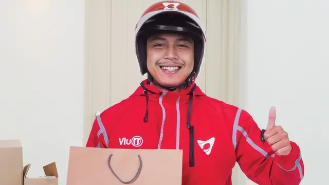 Aplikasi besutan orang Malang bernama ViuiT menggabungkan sosial media dan ojek online. (Dian Kurniawan/Liputan6.com)