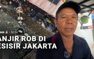 Banjir Rob di Pesisir Jakarta