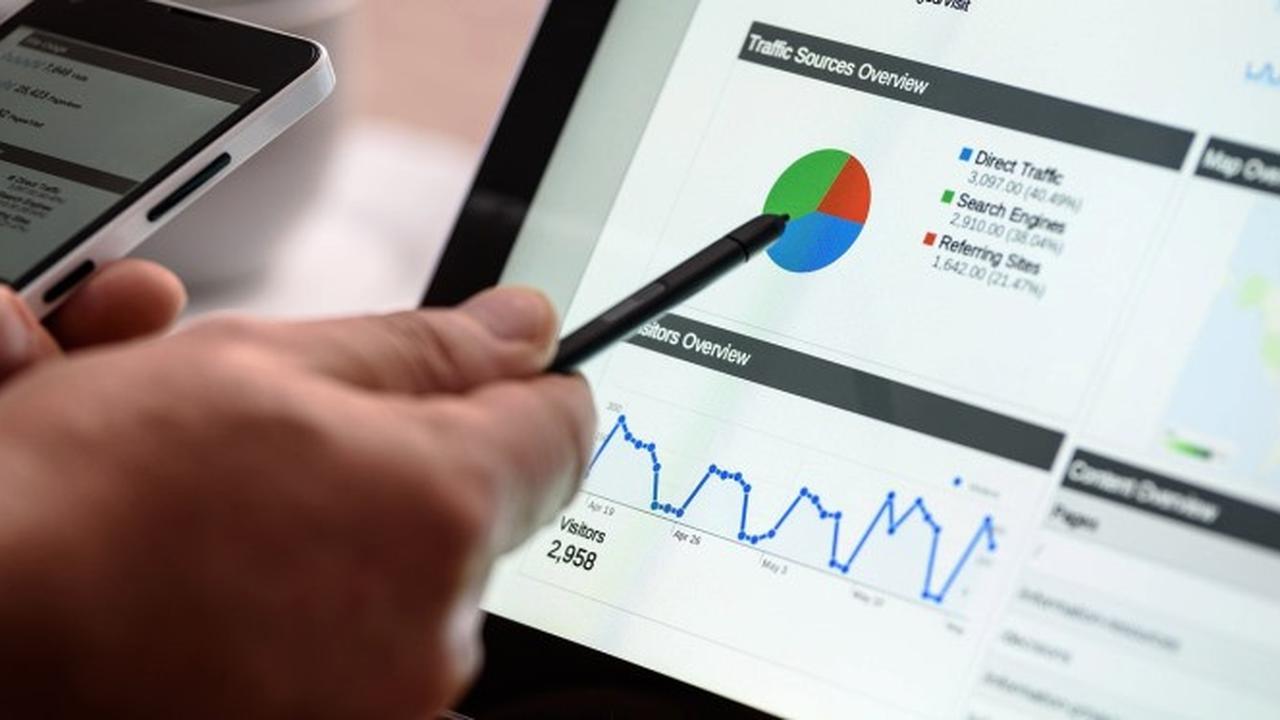 Ilustrasi Digital Marketing, Pemasaran Digital, Google Analytic