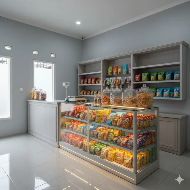 Desain Warung Sembako
