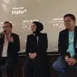 Ari Lasso dalam jumpa pers Konser 3 Dekade Perjalanan Cinta di kawasan SCBD, Jakarta Selatan, Senin (8/5/2023). (Dok. via M. Altaf Jauhar)