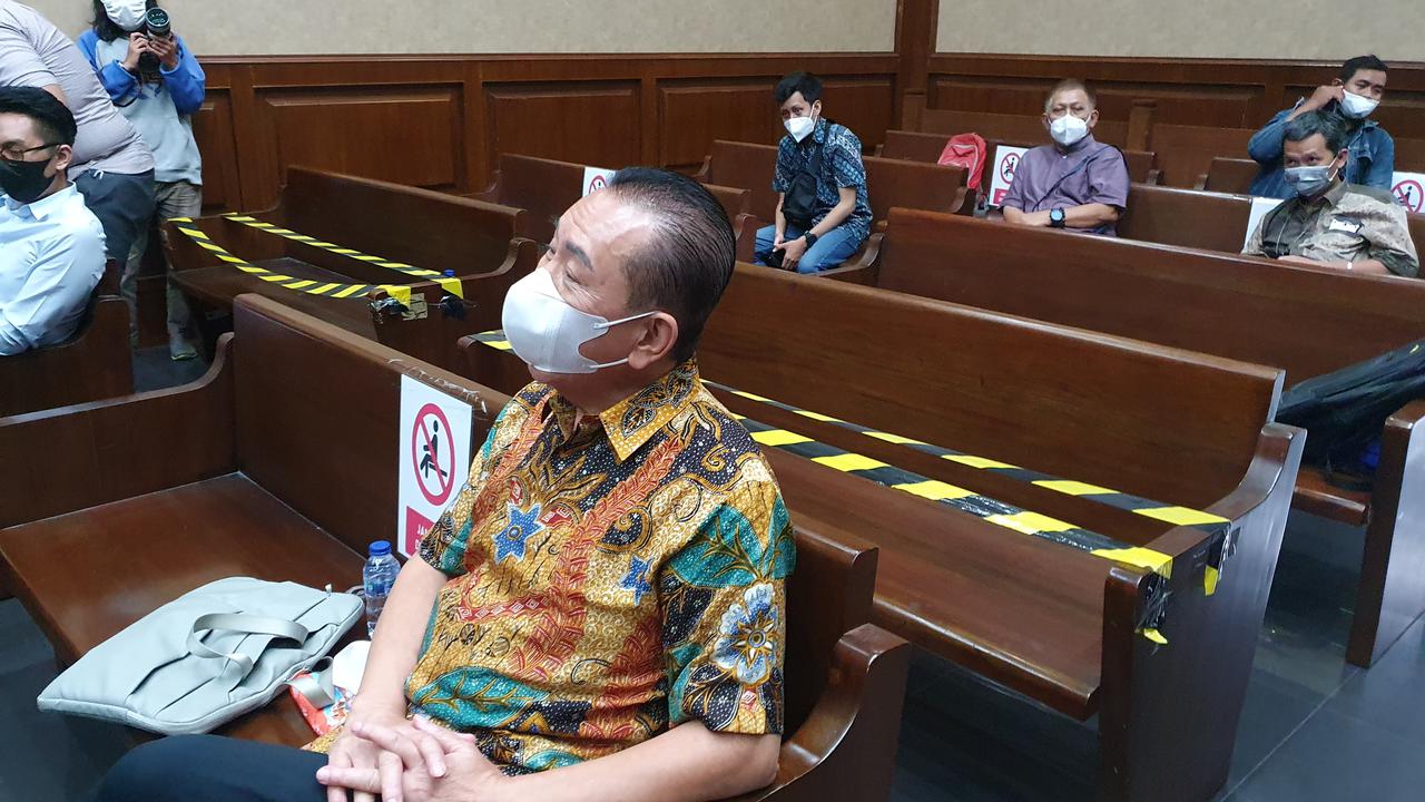 Terdakwa Joko Sugiarto Tjandra alias Djoko Tjandra menyakini vonis yang akan dijatuhkan majelis hakim akan lebih ringan ketimbang tuntutan Jaksa. Liputan6.com/Bachtiarudin Alam)