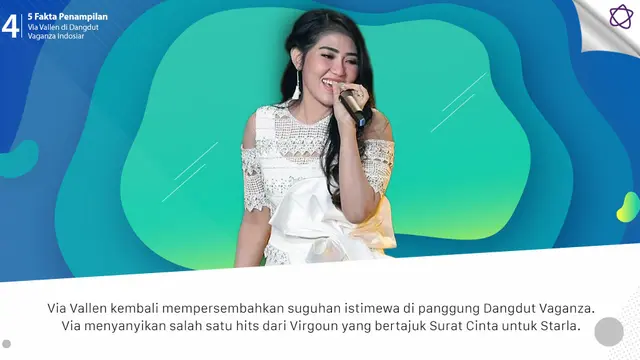 [Bintang] 5 Fakta Penampilan Via Vallen di Dangdut Vaganza Indosiar